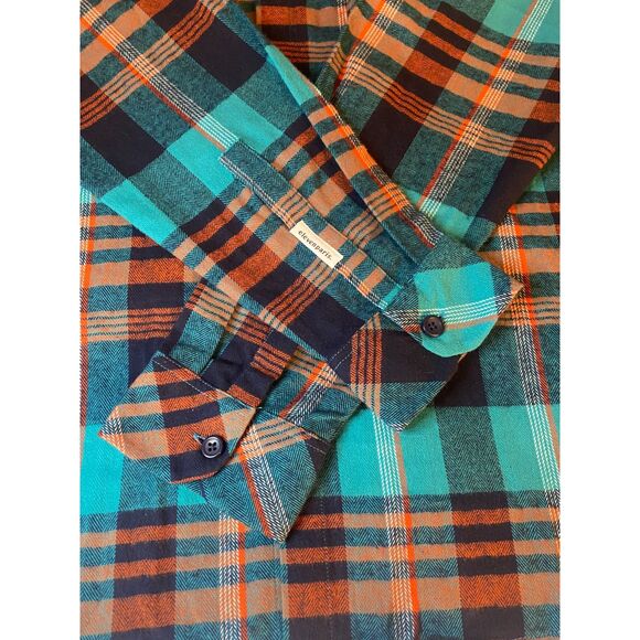 Eleven Paris Blue Columbia Plaid Hooded Shirt Jacket NWT Mens Size LARGE - Picture 8 of 14